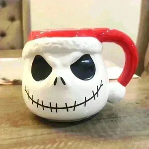 The Nightmare Before Christmas Jack Skellington Santa Mug